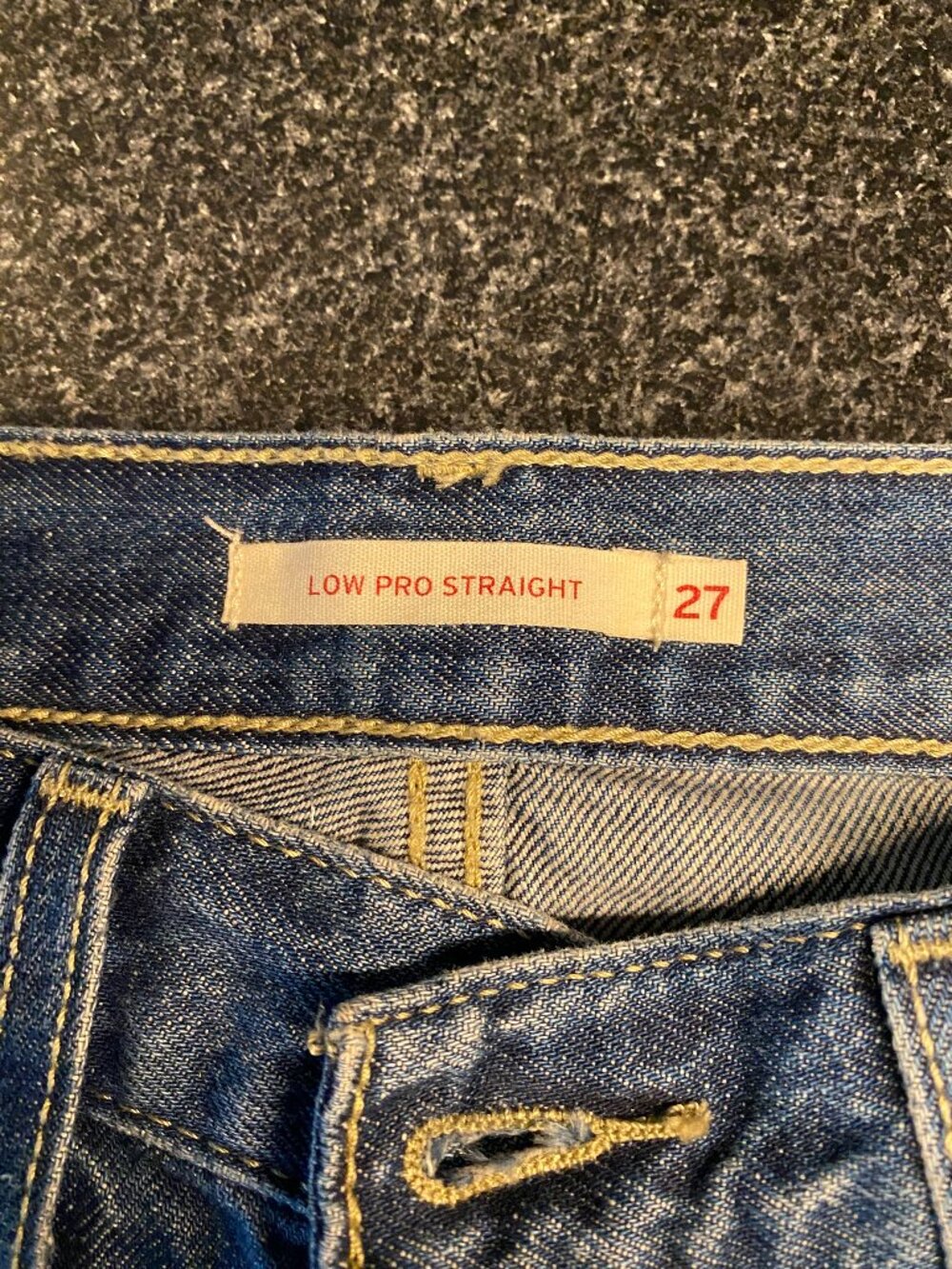 LEVI's Womens Low Pro Straight Jeans